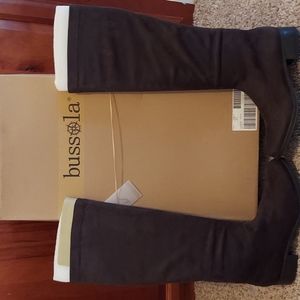 New, never worn vegan boots, size 7.5 from Bussola